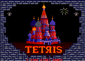 Tetris — Title screen