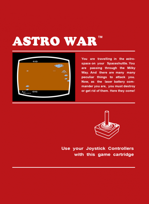 Astrowar — Box back