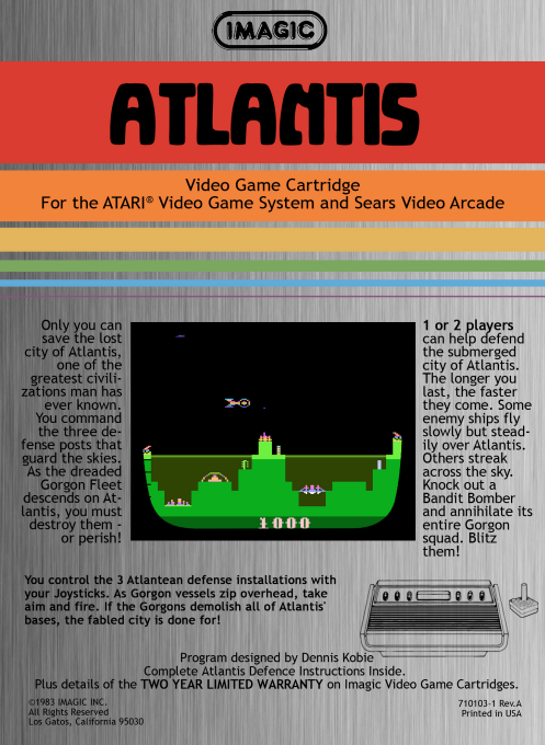 Atlantis — Box back