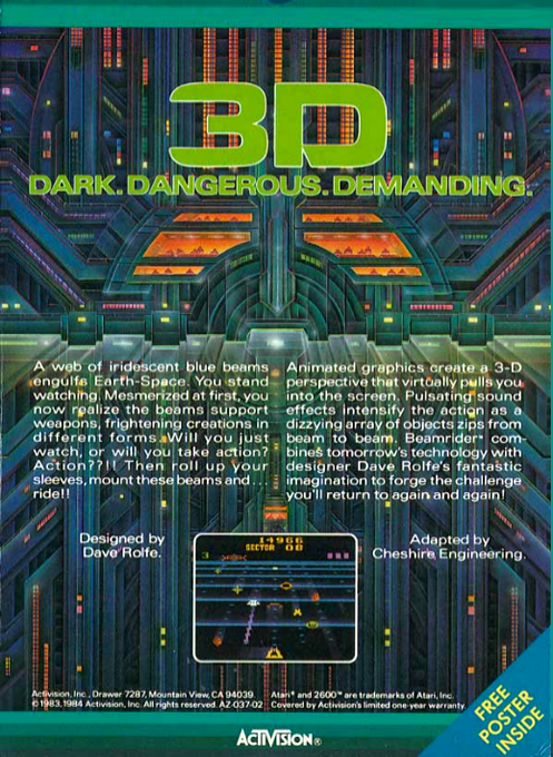 Beamrider — Box back
