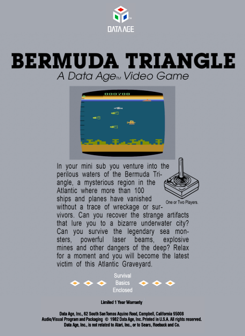 Bermuda Triangle — Box back