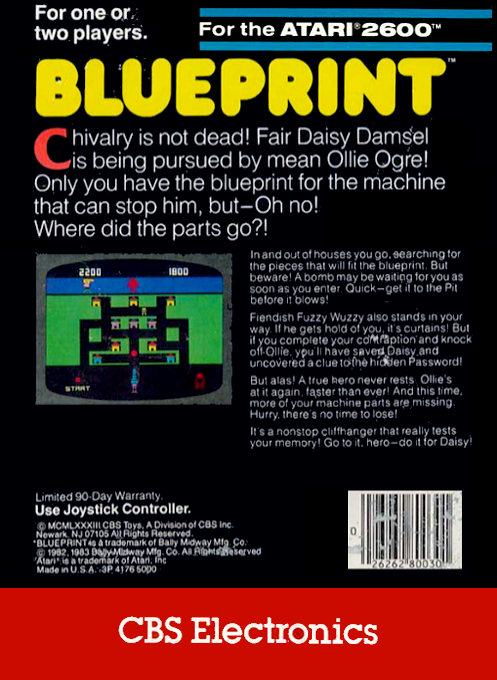 Blueprint — Box back