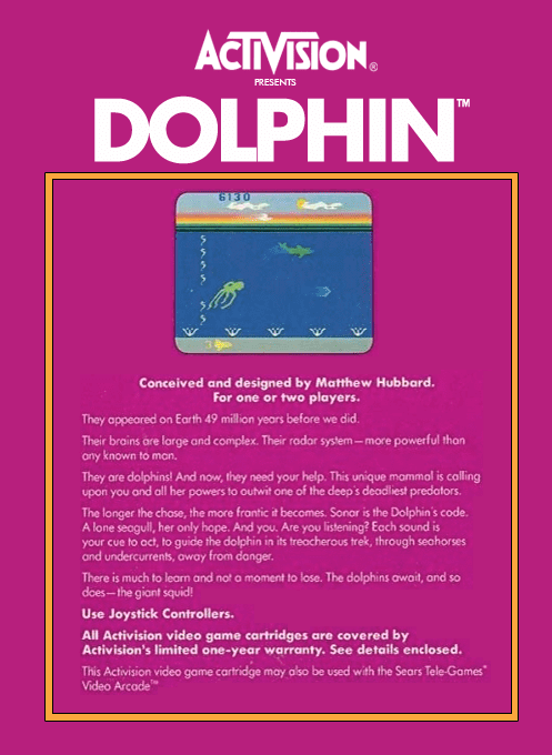 Dolphin — Box back