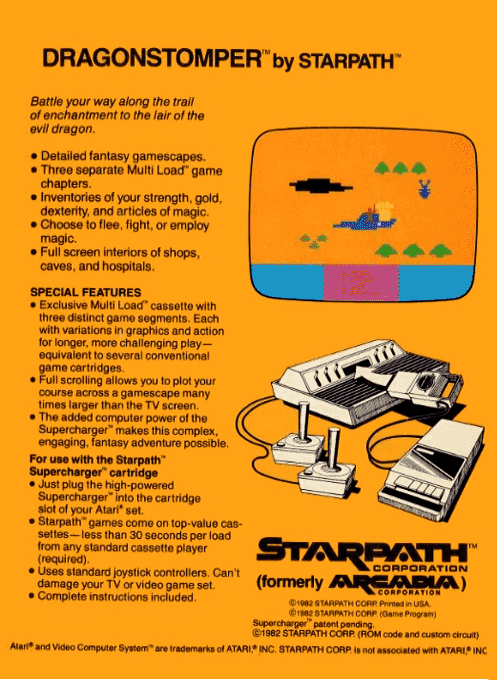Dragonstomper — Box back