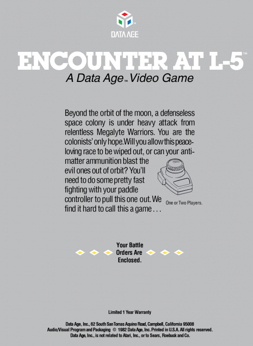 Encounter at L5 — Box back