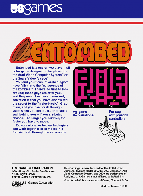 Entombed — Box back