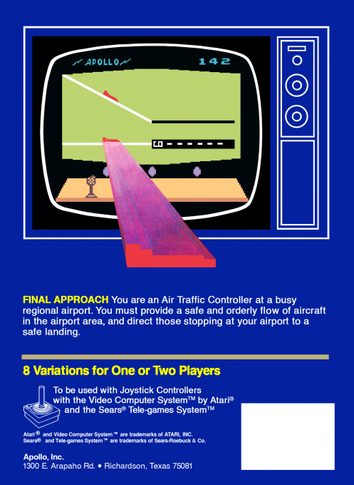 Final Approach — Box back