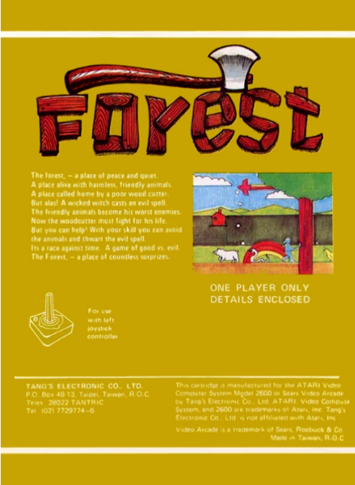 Forest — Box back