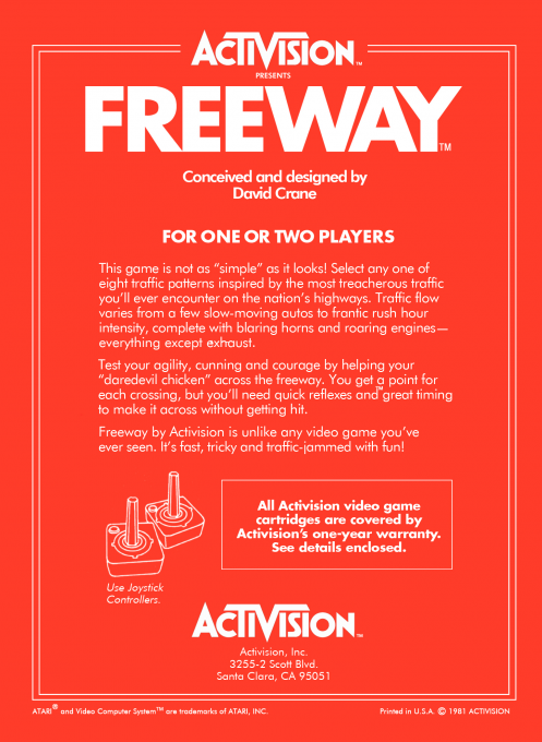 Freeway — Box back