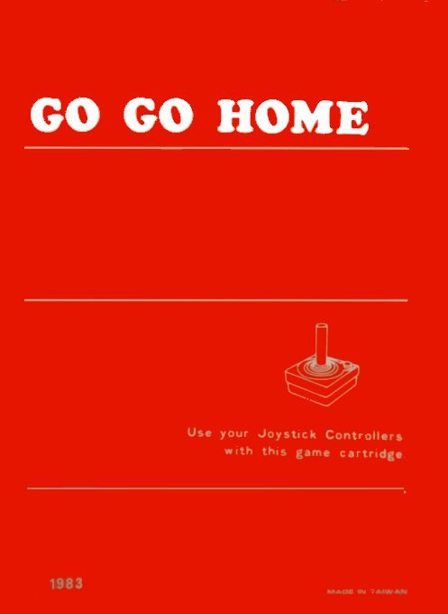 Go Go Home — Box back