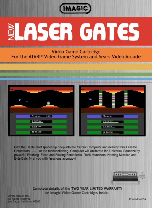 Laser Gates — Box back