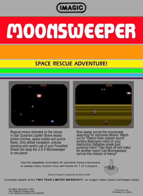 Moonsweeper — Box back