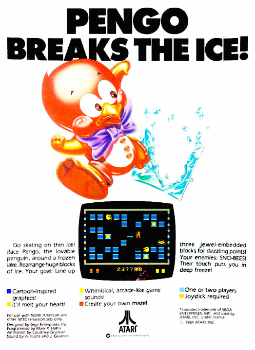 Pengo — Box back