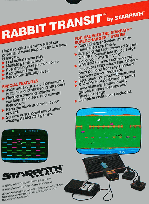 Rabbit Transit — Box back