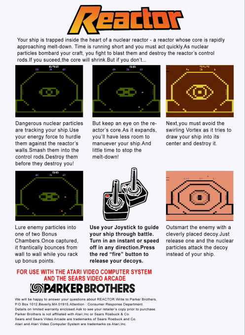Reactor — Box back