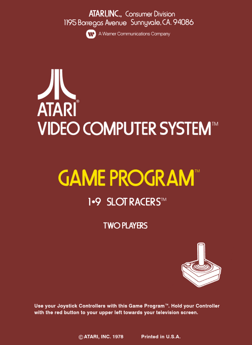 Slot Racers : Maze — Box back