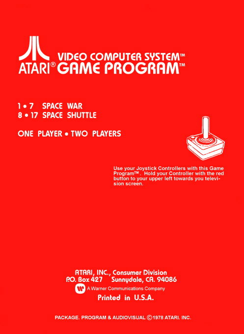 Space War : Space Combat — Box back