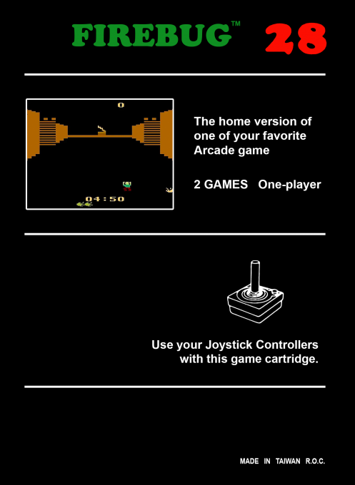 Spinning Fireball — Box back