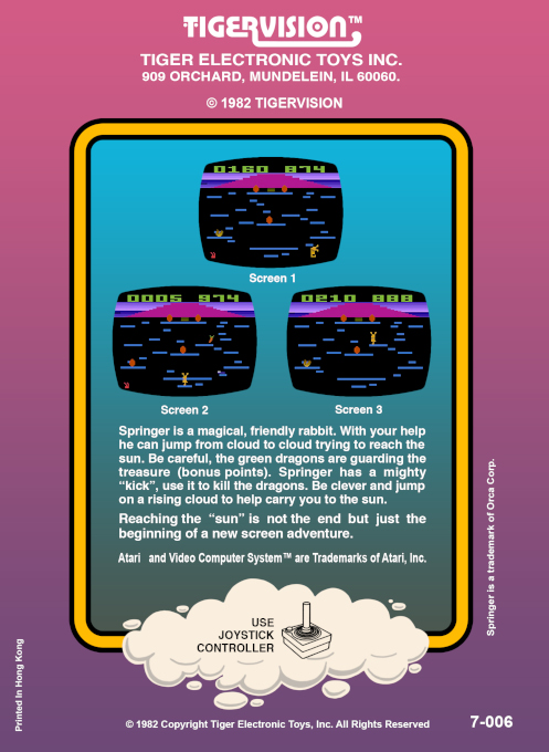 Springer — Box back