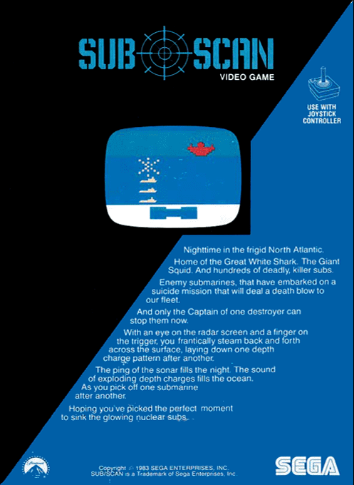 Sub-Scan — Box back