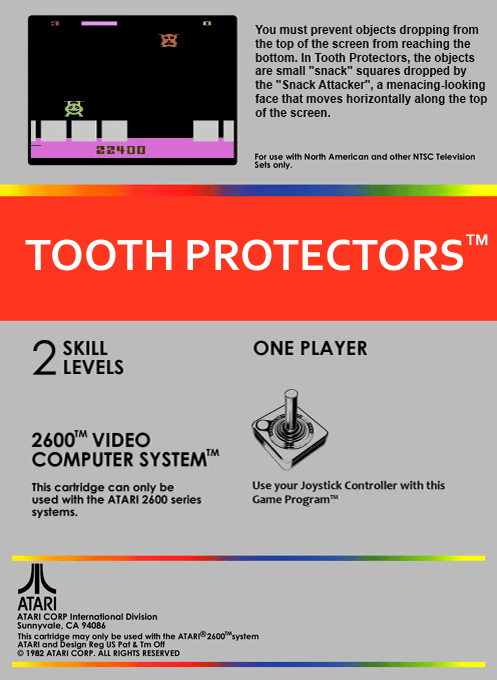 Tooth Protectors — Box back