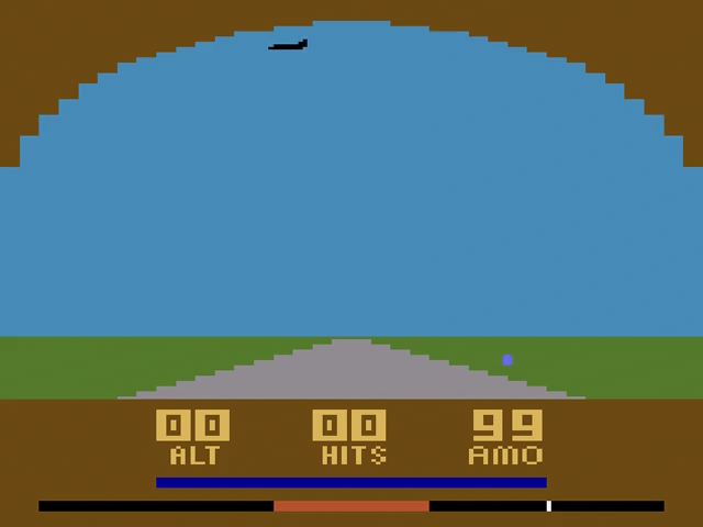 Air Raiders — Title screen