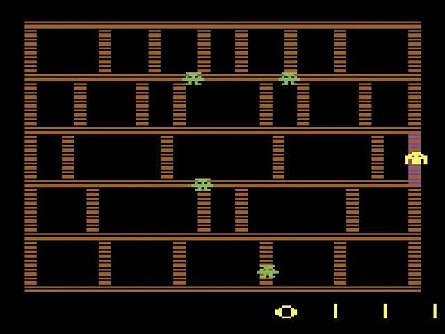 Amidar — Title screen