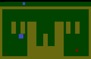 Arcade Golf — Title screen
