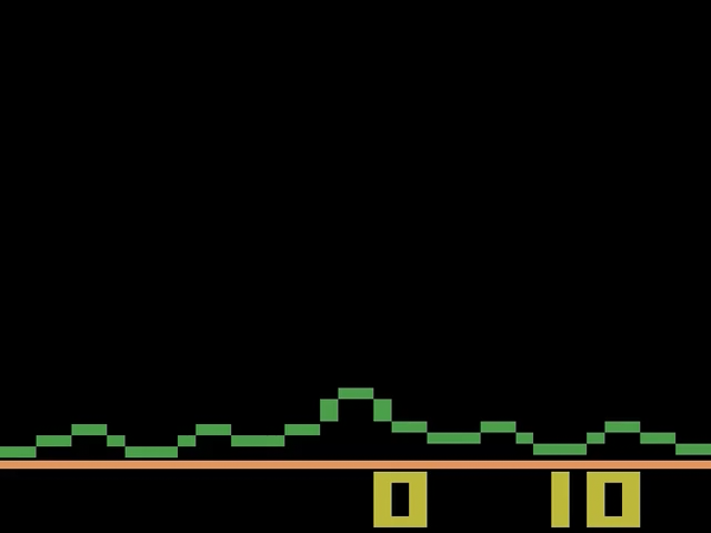 Astroblast — Title screen