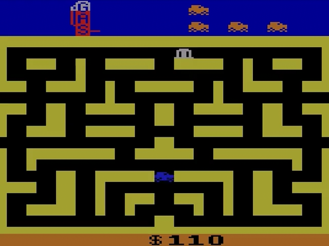 Bank Heist — Title screen