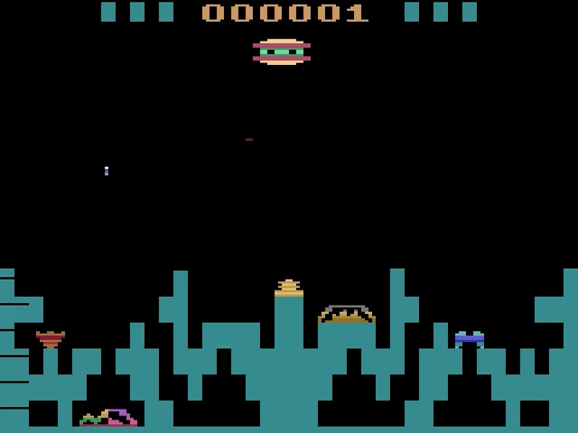 Base Attack — Title screen