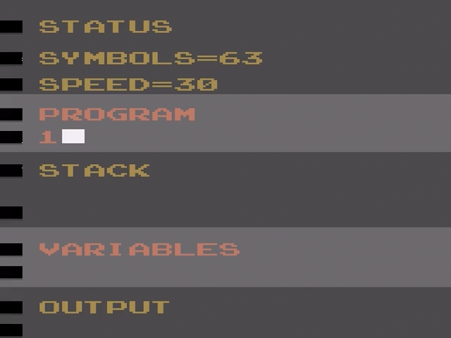 Basic Programming — Title screen