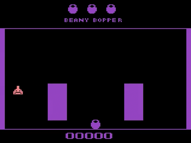Beany Bopper — Title screen