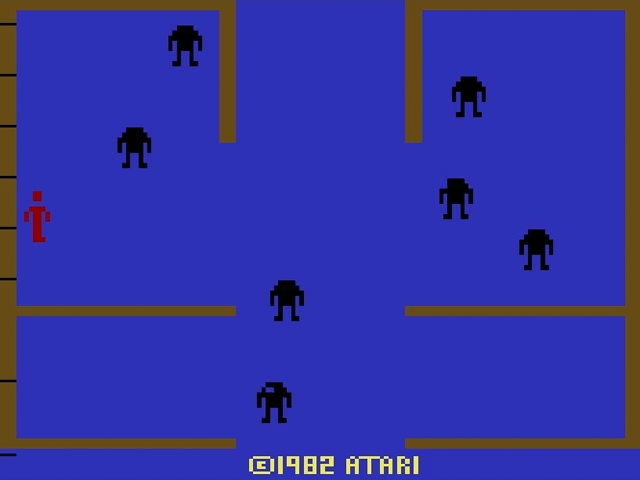 Berzerk — Title screen