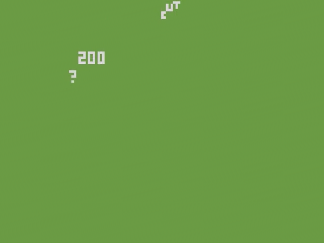 Blackjack — Title screen
