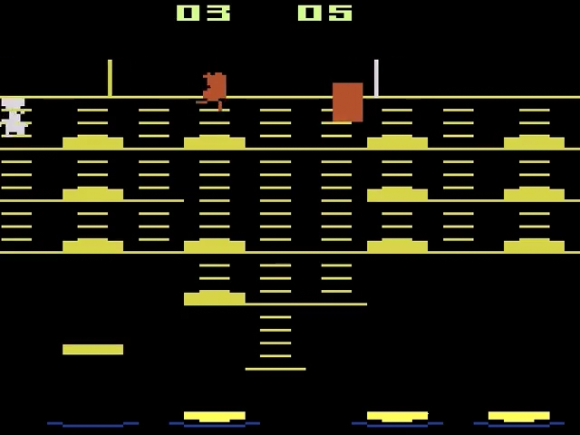 Burgertime — Title screen