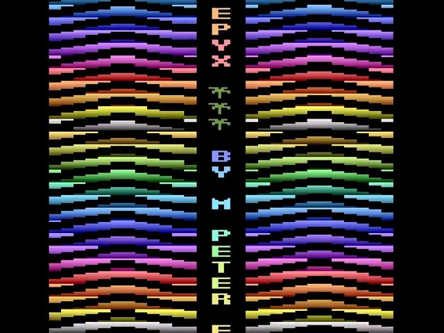 California Games — Title screen