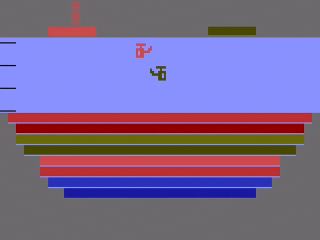 Canyon Bomber — Title screen