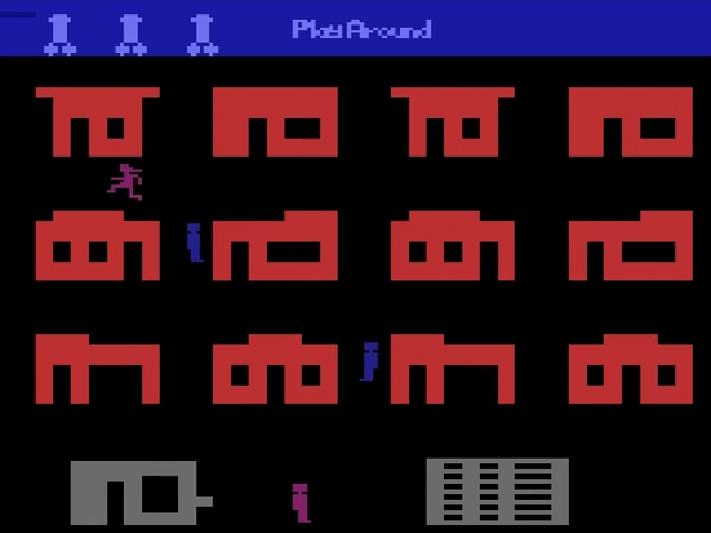 Cathouse Blues — Title screen