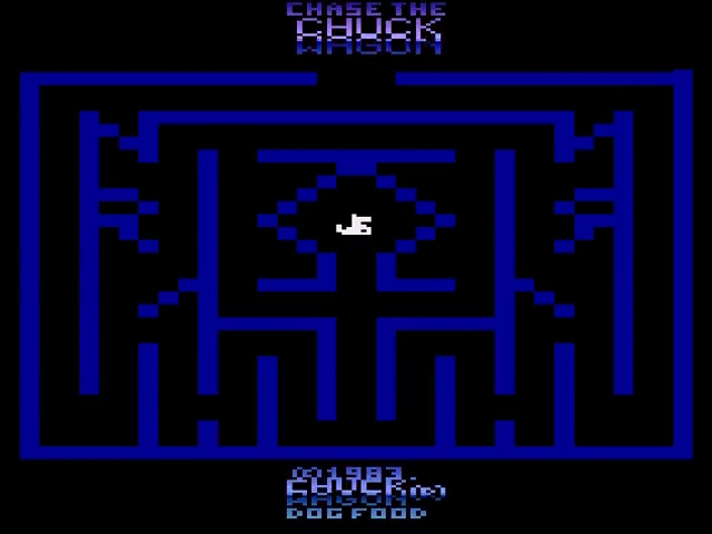 Chase the Chuckwagon — Title screen