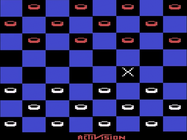 Checkers — Title screen