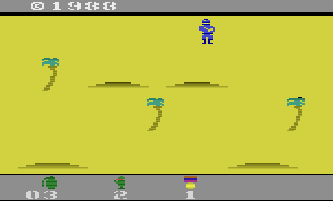 Commando — Title screen