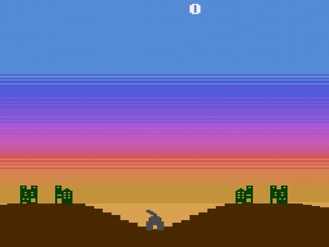 Commando Raid — Title screen