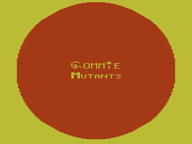 Communist Mutants From Space — Title screen