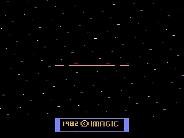 Cosmic Ark — Title screen