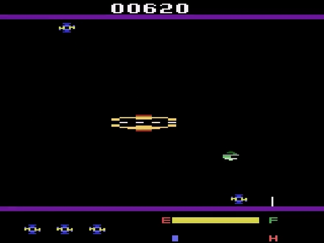 Cross Force — Title screen