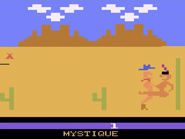 Custer's Revenge — Title screen
