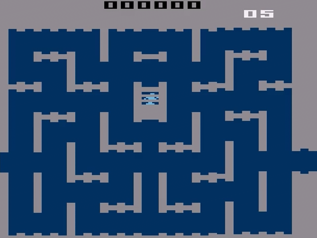 Dark Cavern — Title screen