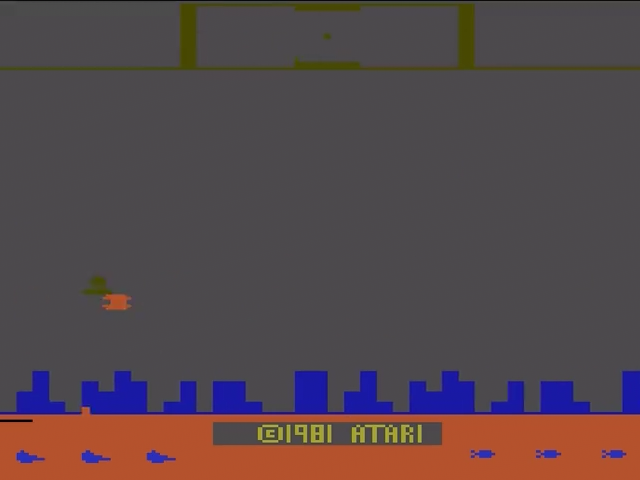 Defender — Title screen