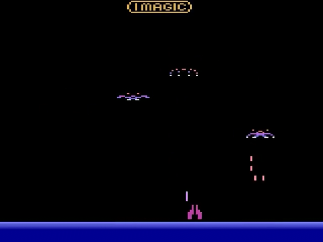 Demon Attack — Title screen
